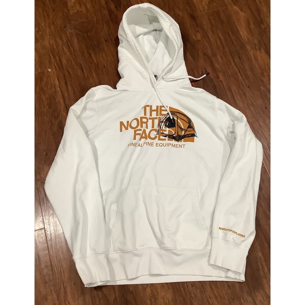 The North Face Men's Fine Alpine Equipment Hoodie White Size L  TTS